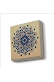 Geometrik Desen Baskılı Taş Magnet 5X5 thumbnail 1
