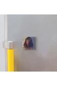 Hz. Isa Görseli Baskılı Taş Magnet 5X5 thumbnail 3