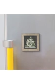 Pietà (Michelangelo, 1498) Baskılı MDF Magnet 7X7 thumbnail 3
