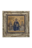 Ayasofya Deesis Mozaiği Baskılı Taş Tablo 25X25 thumbnail 2