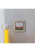 Hollanda Lale Görseli Baskılı MDF Magnet 7X7 thumbnail 3