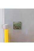 İtalya Görseli Baskılı Taş Magnet 5X5 thumbnail 3