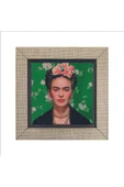 Frida Kahlo Baskılı MDF Magnet 7X7 thumbnail 4