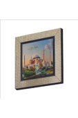 Ayasofya Camii  Baskılı MDF Magnet 7X7 thumbnail 1