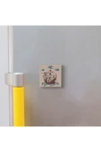 Gemi Baskılı Taş Magnet 5X5 thumbnail 3
