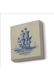 Hollanda Deseni Baskılı Taş Magnet 5X5 thumbnail 1
