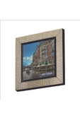 Amsterdam Görseli Baskılı MDF Magnet 7X7 thumbnail 1