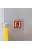 Hz İsa Görseli Baskılı MDF Magnet 7X7 thumbnail 3