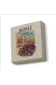 Roma Görseli Baskılı Taş Magnet 5X5 thumbnail 1