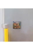 Hollanda Görseli Baskılı Taş Magnet 5X5 thumbnail 2