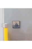 Hollanda Deseni Baskılı Taş Magnet 5X5 thumbnail 3