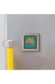 Avustralya Sembolleri Baskılı MDF Magnet 7X7 thumbnail 3
