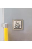 Eyfel Kulesi Baskılı MDF Magnet 7X7 thumbnail 3