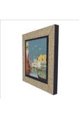 Venedik Görseli Baskılı MDF Magnet 7X7 thumbnail 5
