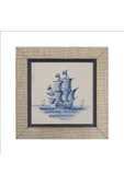 Hollanda Deseni Baskılı MDF Magnet 7X7 thumbnail 4
