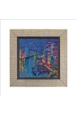 Venedik Görseli Baskılı MDF Magnet 7X7 thumbnail 4