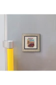 Roma Görseli Baskılı MDF Magnet 7X7 thumbnail 3