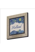 Hollanda Görseli Baskılı MDF Magnet 7X7 thumbnail 1