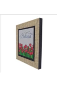 Hollanda Lale Görseli Baskılı MDF Magnet 7X7 thumbnail 5