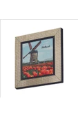 Hollanda Görseli Baskılı MDF Magnet 7X7 thumbnail 1