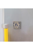 Hollanda Görseli Baskılı Taş Magnet 5X5 thumbnail 2