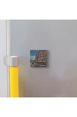 Amsterdam Görseli Baskılı Taş Magnet 5X5 thumbnail 2