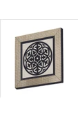 Barok Desen Baskılı MDF Magnet 7X7 thumbnail 1