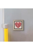 Özdeyişler 3:5-6  Baskılı MDF Magnet 7X7 thumbnail 3
