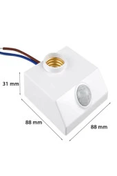 Şahnet 9W (60W) Sensörlü Led Ampul Beyaz E27 thumbnail 4