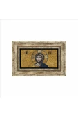 İsa Mozaiği Ayasofya Baskılı Taş Tablo 20x30 thumbnail 3