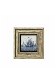 Hollanda Deseni Baskılı Taş Tablo 20x20 thumbnail 2