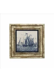 Hollanda Deseni Baskılı Taş Tablo 25X25 thumbnail 2