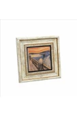 Çığlık (Edvard Munch, 1893) Baskılı Taş Tablo 20x20 thumbnail 1