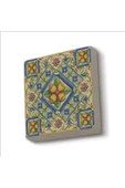 İtalyan Deseni Baskılı Taş Magnet 5X5 thumbnail 1
