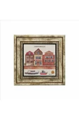 Amsterdam Görseli Baskılı Taş Tablo 25X25 thumbnail 2