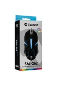 Everest SM-G62 Optik Kablolu Oyuncu Mouse thumbnail 3