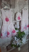 Pampal princess askılı elbise pembe thumbnail 1