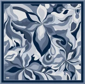 Saf İpek Eşarp 4108D02( Twill İpek) -8691 thumbnail 3