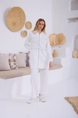 DANTEL DETAYLI FERMUARLI TAKIM thumbnail 1