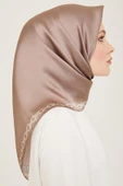 Sura Ipek Eşarp 9154-32 - Vizon thumbnail 3