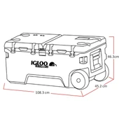 IGLOO CoreMAX 120 Tekerlekli Buzluk 120 Litre thumbnail 2