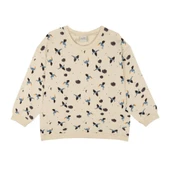 Ejderha Desenli Kız Çocuk Sweatshirt thumbnail 2
