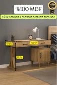 Alin Wood Çalışma Masası thumbnail 2