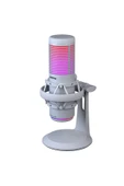 BEMOL Beyaz RGB Shock Mount Masaüstü Mikrofon thumbnail 3