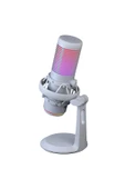BEMOL Beyaz RGB Shock Mount Masaüstü Mikrofon thumbnail 4