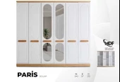 PARİS MDF 6 KAPILI DOLAP thumbnail 1