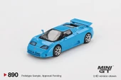 Mini GT Bugatti EB110 Super Sport Blu Bugatti 890 thumbnail 1