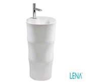 LENA MONOBLOK LAVABO E-H501 (BEYAZ) thumbnail 1