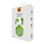 Nettech NT-BTH27 Kulakiçi Bluetooth Kulaklık Yeşil thumbnail 3