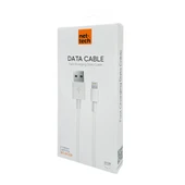 Nettech NT-DC09 2.4A Plastik 200 Cm Lightning Şarj ve Data Kablosu (Beyaz) thumbnail 3